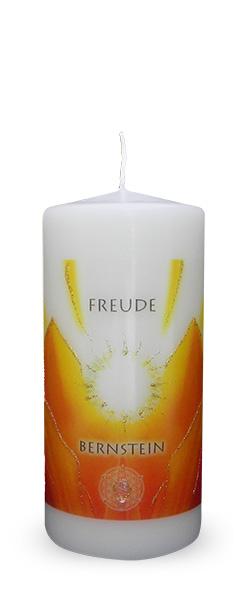 Energiekerze Bernstein/Freude 100/50